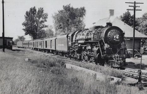 NYC Passenger Train at Lake Orion MI